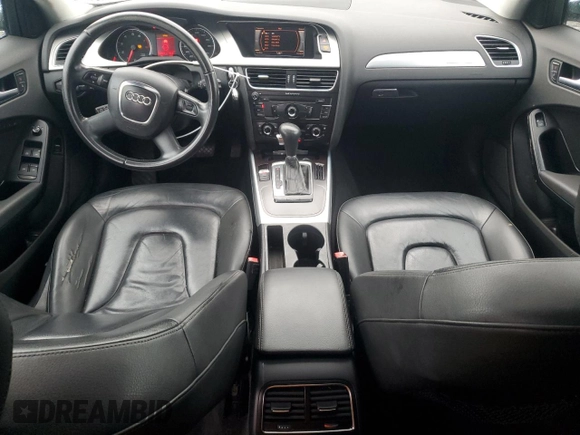2009 Audi A4 Premium Plus with VIN WAUSF78K69N031319, listed as a Copart auction lot 55624215 with Not provided miles and Salvage title. Bid and sale history available at DreamBid. Image 8.