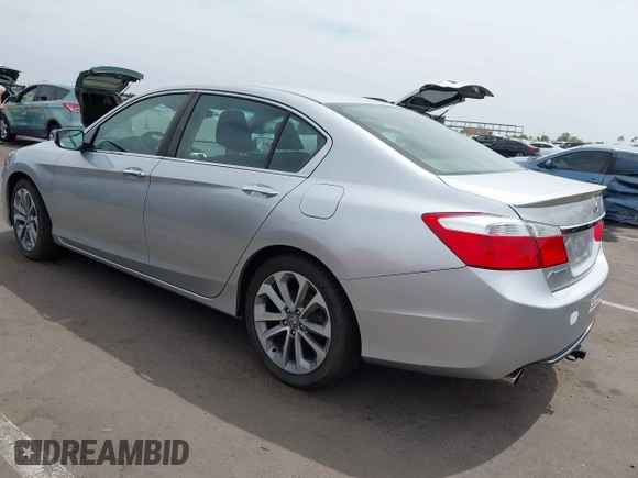 2013 Honda Accord Sport with VIN 1HGCR2F52DA064088, listed as a IAAI auction lot 40659913 with 109,325 mi miles and . Bid and sale history available at DreamBid. Image 3.