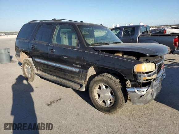 2005 GMC Yukon SLT with VIN 1GKEC13T45R126586, listed as a Copart auction lot 77311914 with 0 mi miles and Salvage Title. Bid and sale history available at carsss.com. Image 4.