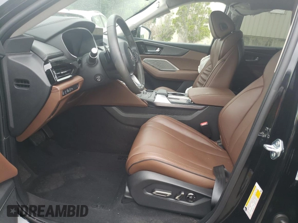 2024 Acura MDX Advance with VIN 5J8YE1H89RL022239, listed as a Copart auction lot 65220594 with Not provided miles and Non repairable. Bid and sale history available at DreamBid. Image 7.