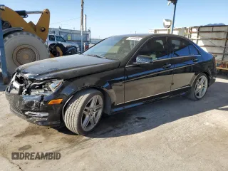 2013 Mercedes-Benz C 350 Sport with VIN WDDGF5HBXDA851812, listed as a Copart auction lot 72646034 with 56,788 mi miles and Salvage Title. Bid and sale history available at DreamBid. Image 1.