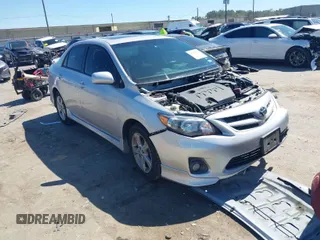 2012 Toyota Corolla L with VIN 2T1BU4EE9CC771348, listed as a IAAI auction lot 41724201 with 152,360 mi miles. Bid and sale history available at carsss.com. Image 1.
