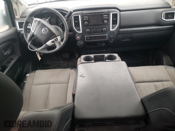 2017 Nissan Titan S with VIN 1N6AA1EJ9HN506253, listed as a Copart auction lot 85048914 with 256,158 mi miles and Salvage Title. Bid and sale history available at carsss.com. Image 8.