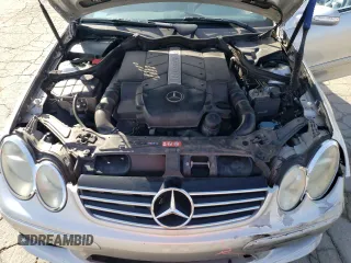 2005 Mercedes-Benz CLK 500 with VIN WDBTK75G45T048451, listed as a Copart auction lot 71526504 with 112,668 mi miles and Salvage Title. Bid and sale history available at DreamBid. Image 11.
