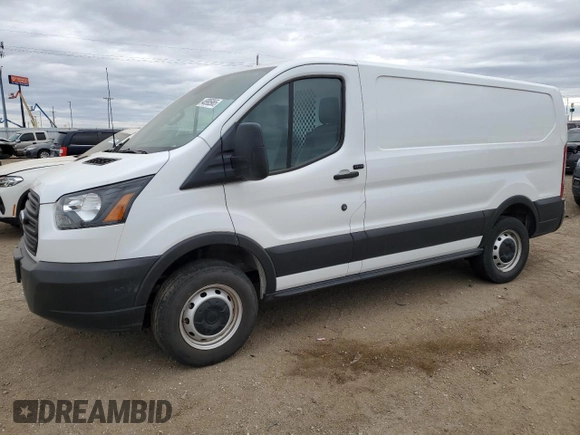 2019 Ford Transit with VIN 1FTYR1YM3KKA34592, listed as a Copart auction lot 48995965 with 12,557 mi miles and Salvage title. Bid and sale history available at DreamBid. Image 1.