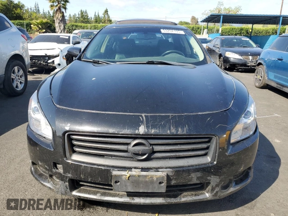 2014 Nissan Maxima SV with VIN 1N4AA5AP1EC444977, listed as a Copart auction lot 53202105 with 175,460 mi miles and Salvage title. Bid and sale history available at DreamBid. Image 5.