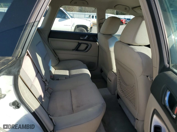 2007 Subaru Legacy Wagon Outback Basic with VIN 4S4BP61CX77322190, listed as a Copart auction lot 44028695 with 183,984 mi miles and Salvage Title. Bid and sale history available at carsss.com. Image 10.