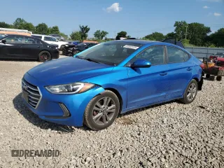 2017 Hyundai Elantra SE with VIN KMHD84LF5HU380504, listed as a Copart auction lot 63303725 with 113,677 mi miles and Salvage title. Bid and sale history available at DreamBid. Image 1.