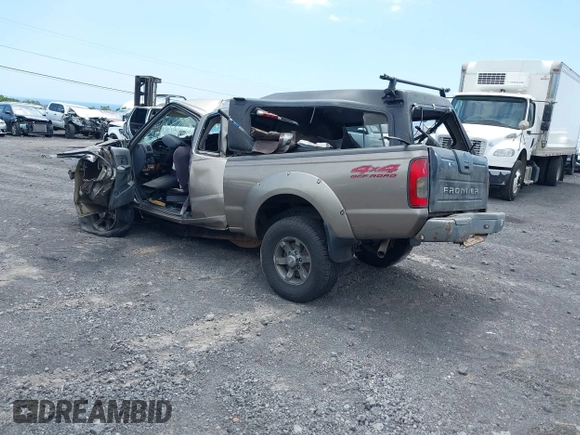 2004 Nissan Frontier XE Desert Runner with VIN 1N6ED26Y04C442295, listed as a IAAI auction lot 41939316 with Not provided miles and . Bid and sale history available at DreamBid. Image 3.