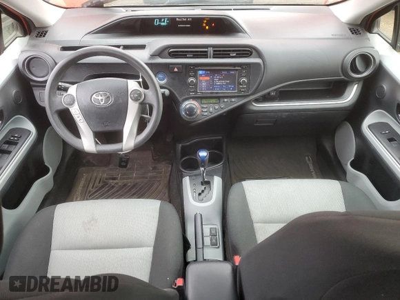 2014 Toyota Prius One with VIN JTDKDTB38E1073950, listed as a Copart auction lot 53983465 with 109,222 mi miles and Salvage Title. Bid and sale history available at DreamBid. Image 8.