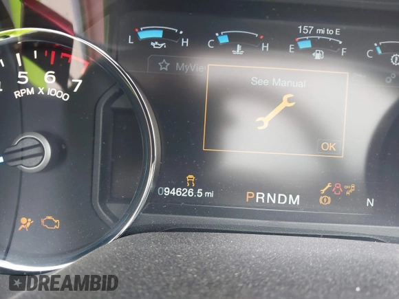 2018 Ford F-150 XL with VIN 1FTFW1E57JFC00021, listed as a IAAI auction lot 42113808 with 94,626 mi miles and . Bid and sale history available at DreamBid. Image 16.