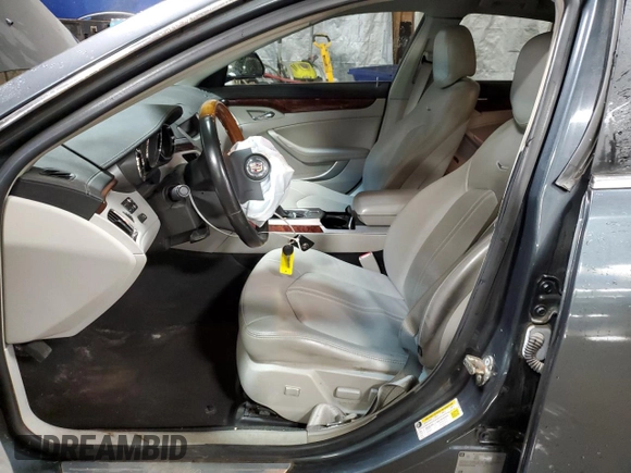 2010 Cadillac CTS Luxury with VIN 1G6DE5EG6A0136384, listed as a Copart auction lot 51216855 with 56,059 mi miles and Salvage Title. Bid and sale history available at carsss.com. Image 7.