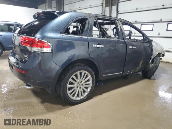 2013 Lincoln MKX with VIN 2LMDJ8JK7DBL33099, listed as a Copart auction lot 53753875 with 0 mi miles and Salvage Title. Bid and sale history available at carsss.com. Image 3.