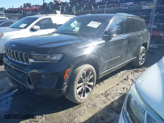 2021 Jeep Grand Cherokee L Overland with VIN 1C4RJKDT9M8179019, listed as a IAAI auction lot 41441790 with 71,073 mi miles. Bid and sale history available at carsss.com. Image 17.