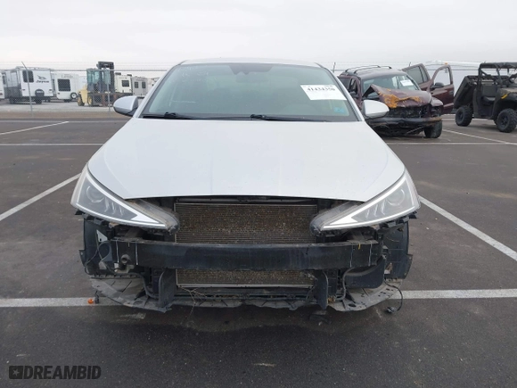 2019 Hyundai Elantra Preferred with VIN KMHD84LF7KU773329, listed as a IAAI auction lot 41434350 with 63,484 mi miles. Bid and sale history available at carsss.com. Image 13.