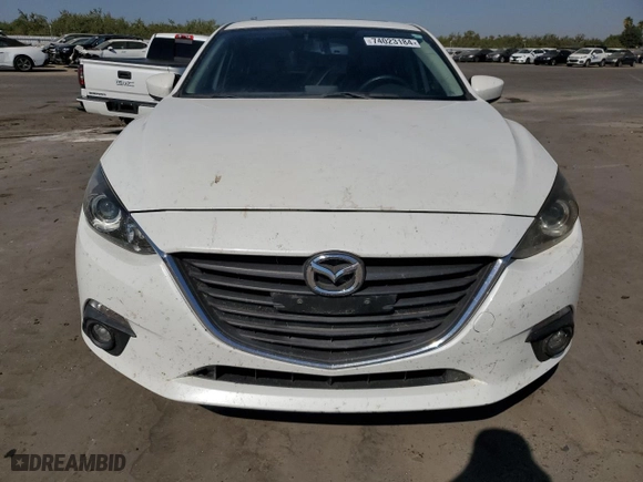 2016 Mazda Mazda3 i Grand Touring with VIN 3MZBM1N74GM248362, listed as a Copart auction lot 74023184 with 87,402 mi miles and Salvage Title. Bid and sale history available at carsss.com. Image 5.