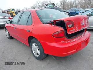 2002 Chevrolet Cavalier with VIN 1G1JC524627399427, listed as a IAAI auction lot 41473716 with 205,835 mi miles and . Bid and sale history available at DreamBid. Image 3.