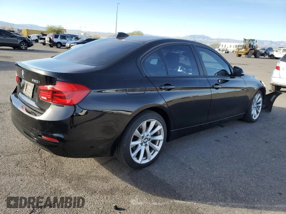 2018 BMW 3 Series 320i with VIN WBA8A9C51JAD27692, listed as a Copart auction lot 80269094 with 67,429 mi miles and Salvage Title. Bid and sale history available at carsss.com. Image 3.