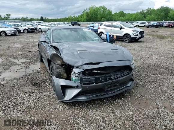 2021 Ford Mustang GT with VIN 1FA6P8CF9M5102819, listed as a Copart auction lot 58172685 with 47,518 mi miles and Salvage title. Bid and sale history available at DreamBid. Image 14.