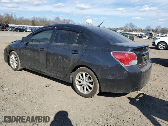 2014 Subaru Impreza Premium z VIN JF1GJAC60EH024878, wystawiony jako Copart lot #46691755 z przebiegiem 105 869 mil mil oraz Szkoda całkowita • Salvage title. Historia ofert i sprzedaży dostępna na DreamBid. Obrazek 2.