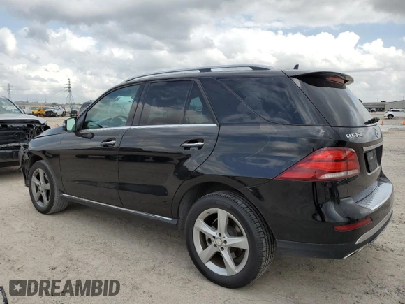 2016 Mercedes-Benz GLE 350 with VIN 4JGDA5JB3GA709565, listed as a Copart auction lot 54980125 with 96,876 mi miles and Salvage title. Bid and sale history available at DreamBid. Image 2.