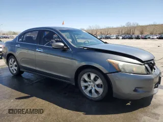 2010 Honda Accord Sdn EX-L with VIN 1HGCP3F84AA010437, listed as a Copart auction lot 52209725 with 177,854 mi miles and Salvage Title. Bid and sale history available at carsss.com. Image 4.
