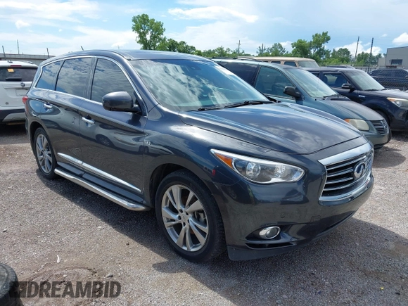2014 Infiniti QX60 с VIN 5N1AL0MM2EC519223, выставлен на аукционе IAAI как лот 42629991 с пробегом 105 629 миль миль и . История ставок и продаж доступна на DreamBid. Изображение 1.