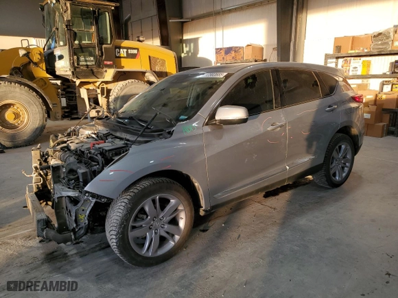 2019 Acura RDX w/Advance Pkg with VIN 5J8TC2H7XKL030451, listed as a Copart auction lot 42563685 with 62,835 mi miles and Salvage Title. Bid and sale history available at carsss.com. Image 1.