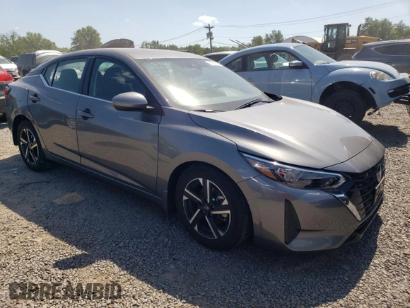 2024 Nissan Sentra SV with VIN 3N1AB8CV9RY309377, listed as a Copart auction lot 62084215 with 8,045 mi miles and Salvage title. Bid and sale history available at DreamBid. Image 4.