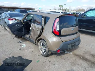 2015 Kia Soul with VIN KNDJN2A21F7150992, listed as a IAAI auction lot 41487863 with 1 mi miles. Bid and sale history available at carsss.com. Image 3.
