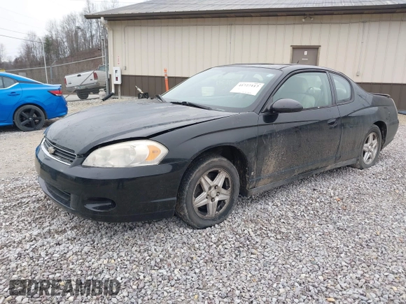 2006 Chevrolet Monte Carlo LT 3.5L with VIN 2G1WM16KX69255338, listed as a IAAI auction lot 41727117 with 160,989 mi miles and . Bid and sale history available at DreamBid. Image 2.