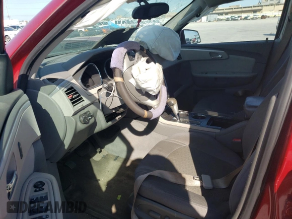 2012 Chevrolet Traverse 1LT with VIN 1GNKRGED0CJ164101, listed as a Copart auction lot 52627335 with Not Provided miles and Salvage Title. Bid and sale history available at DreamBid. Image 7.