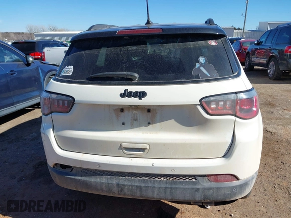 2019 Jeep Compass Latitude with VIN 3C4NJCBB9KT623674, listed as a IAAI auction lot 41455725 with 119,392 mi miles and . Bid and sale history available at DreamBid. Image 16.