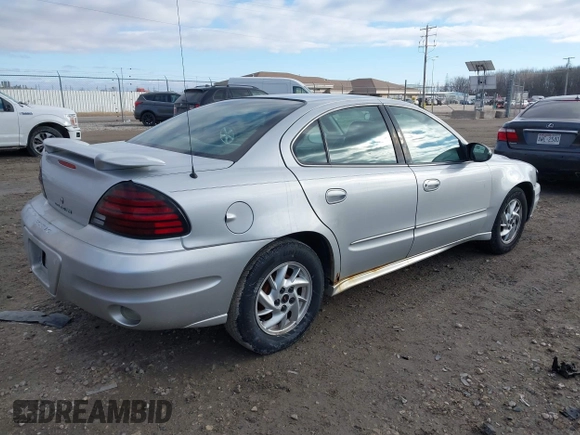 2004 Pontiac Grand Am SE1 with VIN 1G2NF52E04M666269, listed as a IAAI auction lot 41481319 with 205,287 mi miles. Bid and sale history available at carsss.com. Image 4.