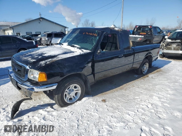 2004 Ford Ranger XLT Appearance with VIN 1FTYR44E84PB61571, listed as a Copart auction lot 87825545 with 114,891 mi miles and Salvage Title. Bid and sale history available at carsss.com. Image 1.