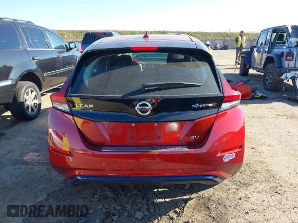 2019 Nissan LEAF SV z VIN 1N4AZ1CPXKC304632, wystawiony jako IAAI lot #41321905 z przebiegiem 15 948 mil mil oraz . Historia ofert i sprzedaży dostępna na DreamBid. Obrazek 16.