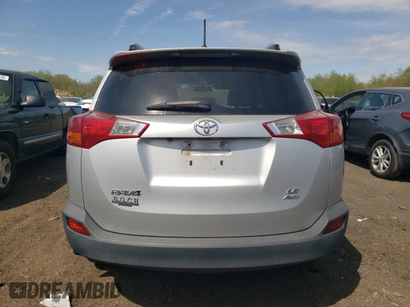 2015 Toyota RAV4 LE with VIN 2T3BFREVXFW351180, listed as a Copart auction lot 55251495 with 109,048 mi miles and Salvage Title. Bid and sale history available at carsss.com. Image 6.