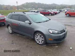 2011 Volkswagen Jetta SportWagen TDI with VIN 3VWPL7AJ7BM600789, listed as a IAAI auction lot 40856937 with 125,788 mi miles. Bid and sale history available at carsss.com. Image 1.