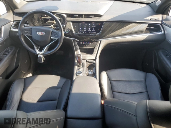 2021 Cadillac XT6 Premium Luxury with VIN 1GYKPCRS1MZ199288, listed as a Copart auction lot 54264995 with 51,432 mi miles and Salvage Title. Bid and sale history available at carsss.com. Image 8.