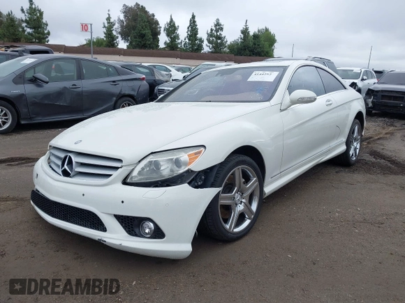 2009 Mercedes-Benz CL 550 with VIN WDDEJ86X09A020980, listed as a IAAI auction lot 41442823 with 132,841 mi miles and . Bid and sale history available at DreamBid. Image 2.