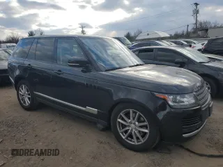 2014 Land Rover Range Rover with VIN SALGR2WF4EA137822, listed as a Copart auction lot 82494434 with Not Provided miles and Salvage Title. Bid and sale history available at DreamBid. Image 4.