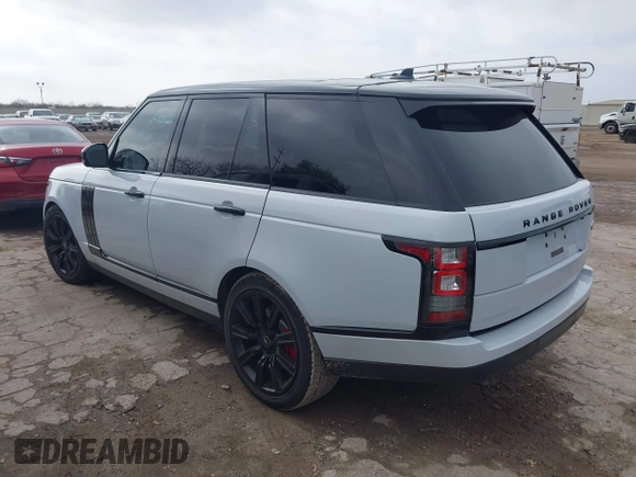2016 Land Rover Range Rover HSE z VIN SALGS2KF5GA260378, wystawiony jako IAAI lot #41563776 z przebiegiem 113 319 mil mil oraz . Historia ofert i sprzedaży dostępna na DreamBid. Obrazek 3.
