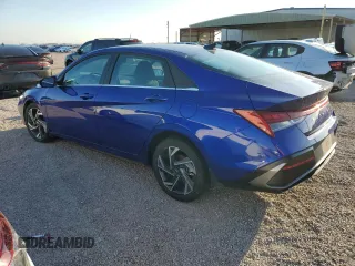 2024 Hyundai Elantra SEL with VIN KMHLS4DG3RU724420, listed as a Copart auction lot 45726645 with 11,844 mi miles and Clean Title. Bid and sale history available at carsss.com. Image 2.