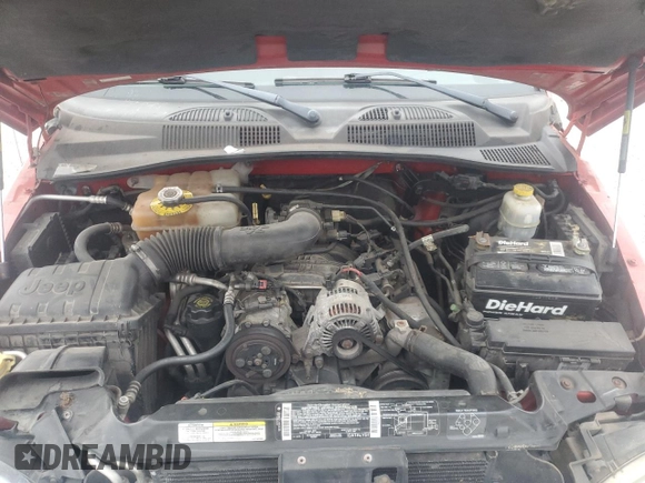 2003 Jeep Liberty Sport with VIN 1J4GL48K53W515414, listed as a Copart auction lot 47820045 with 142,002 mi miles and Salvage Title. Bid and sale history available at DreamBid. Image 14.