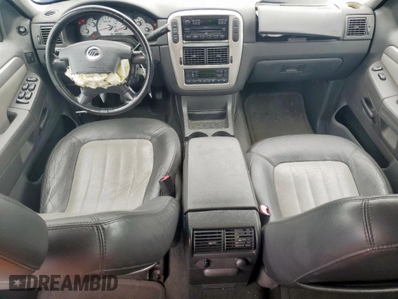 2004 Mercury Mountaineer Convenience z VIN 4M2ZU86K14ZJ30867, wystawiony jako Copart lot #51839405 z przebiegiem 184 668 mil mil oraz Szkoda całkowita • Salvage title. Historia ofert i sprzedaży dostępna na DreamBid. Obrazek 8.