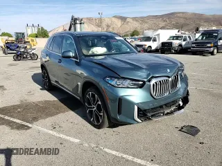 2025 BMW X5 sDrive40i with VIN 5UX13EU04S9W39305, listed as a Copart auction lot 43822695 with 0 mi miles and Salvage Title. Bid and sale history available at carsss.com. Image 12.