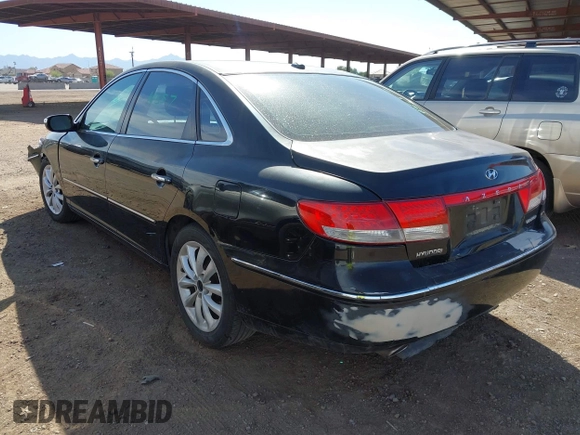2008 Hyundai Azera Limited with VIN KMHFC46FX8A318696, listed as a IAAI auction lot 41911144 with 229,327 mi miles and . Bid and sale history available at DreamBid. Image 3.