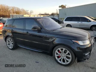 2016 Land Rover Range Rover Sport Autobiography with VIN SALWV2EF0GA574809, listed as a Copart auction lot 42360365 with 90,409 mi miles and Salvage title. Bid and sale history available at DreamBid. Image 4.