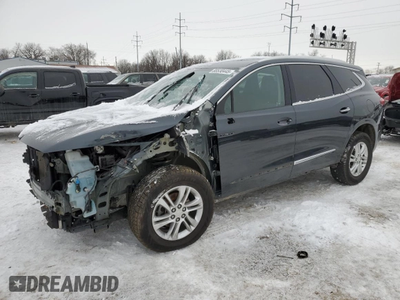 2020 Buick Enclave Preferred with VIN 5GAERAKW9LJ257872, listed as a Copart auction lot 88530445 with 87,175 mi miles and Salvage Title. Bid and sale history available at carsss.com. Image 1.