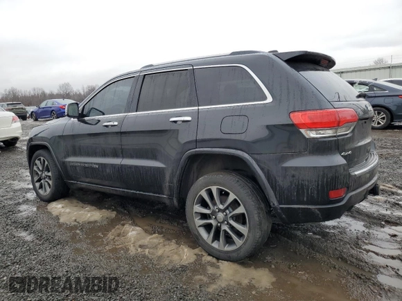 2017 Jeep Grand Cherokee Overland with VIN 1C4RJFCGXHC927470, listed as a Copart auction lot 45132185 with 119,543 mi miles and Salvage Title. Bid and sale history available at carsss.com. Image 2.